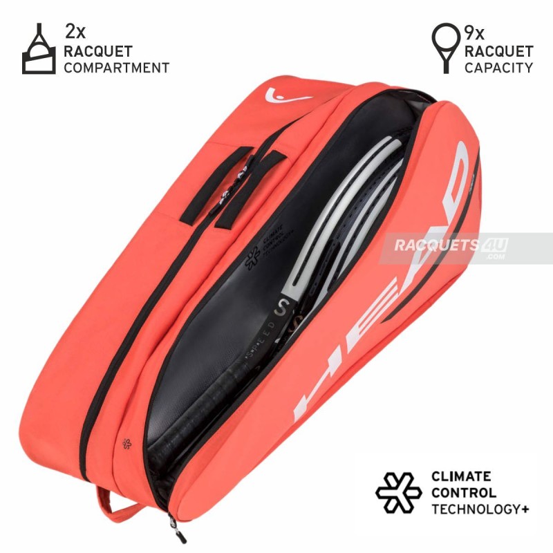 HEAD Tour Kit Bag L (Fluo Orange) HEAD Tour Kit Bag L (Fluo Orange)
