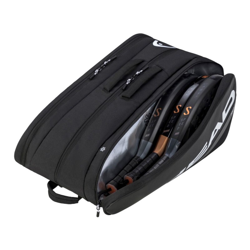 Head Tour Padel Bag L (Black/White) Head Tour Padel Bag L (Black/White)