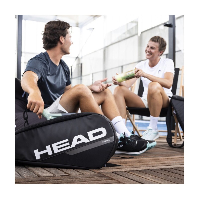 Head Tour Padel Bag L (Black/White) Head Tour Padel Bag L (Black/White)