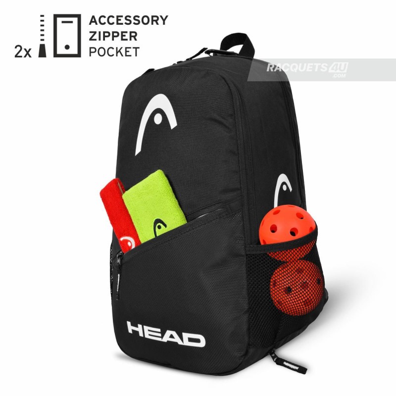 HEAD Tour Pickleball Backpack 22L (Black/White) HEAD Tour Pickleball Backpack 22L (Black/White)