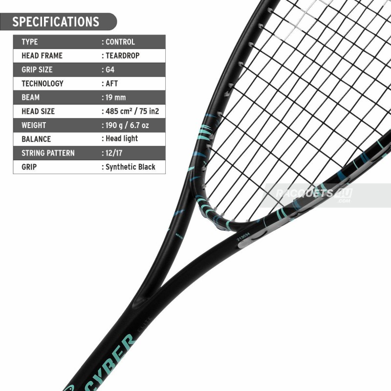 HEAD Cyber Elite 2024 Squash Racquet (190 g)