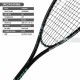HEAD Cyber Elite 2024 Squash Racquet (190 g)