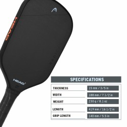 HEAD Radical Nite 2024 Pickleball Paddle HEAD Radical Nite 2024 Pickleball Paddle