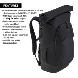 HEAD Pro X Racqpack (Black) HEAD Pro X Racqpack (Black)