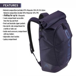 HEAD Tour Racqpack (DB) HEAD Tour Racqpack (DB)