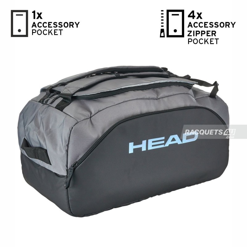 HEAD Pro X Duffle Sport Bag (Black/Dark Grey) HEAD Pro X Duffle Sport Bag (Black/Dark Grey)