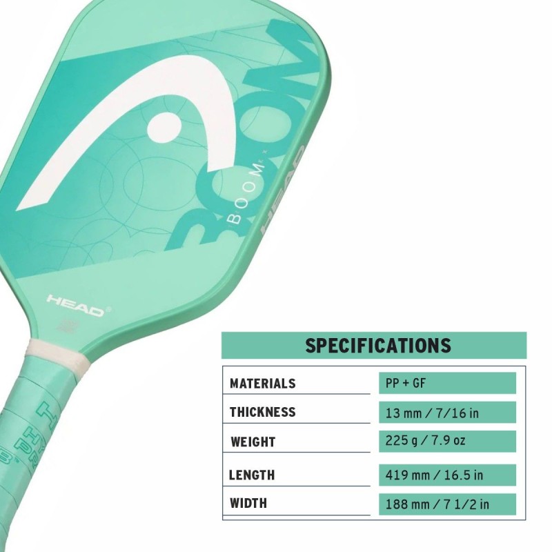 HEAD Boom Team EX 2024 Pickleball Paddle HEAD Boom Team EX 2024 Pickleball Paddle