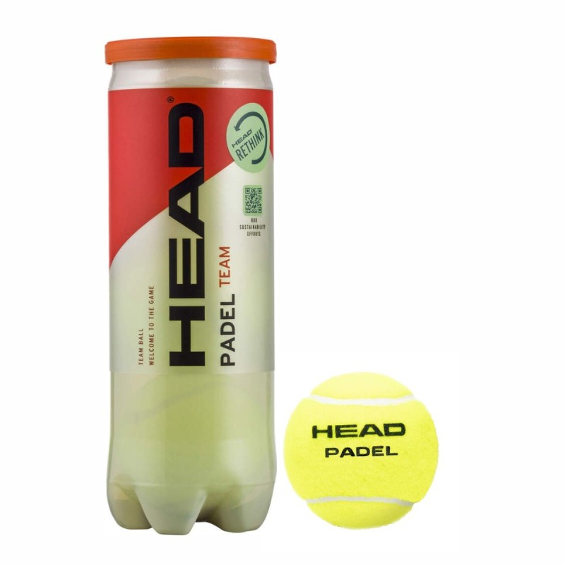 HEAD Padel Team Ball Can (3 Balls) HEAD Padel Team Ball Can (3 Balls)