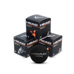 HEAD Prime Double Dot Squash Ball (3 Pcs)