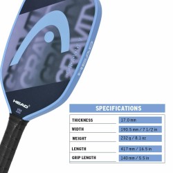 HEAD Gravity Team EX 2025 Pickleball Paddle HEAD Gravity Team EX 2025 Pickleball Paddle