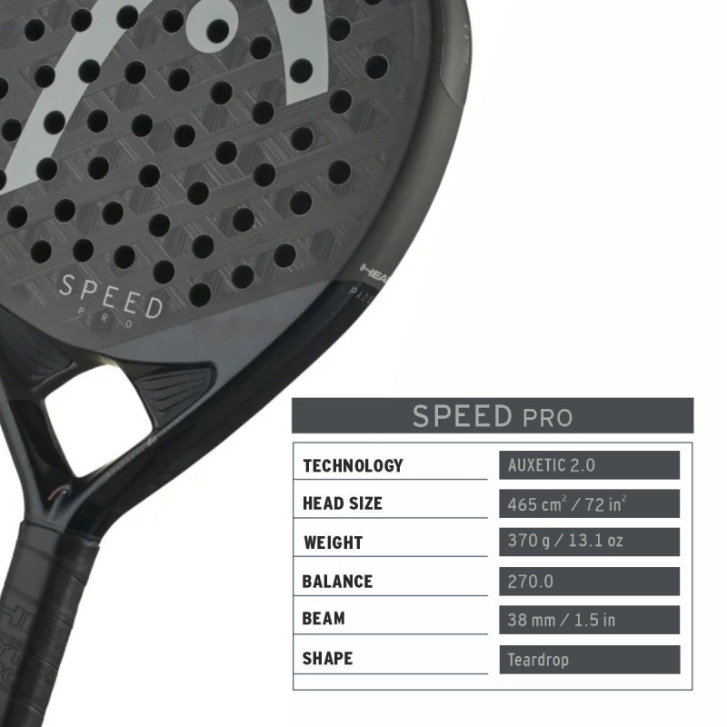 HEAD Speed Pro 2025 Padel Racquet HEAD Speed Pro 2025 Padel Racquet