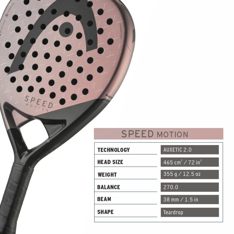 HEAD Speed Motion 2025 Padel Racquet HEAD Speed Motion 2025 Padel Racquet