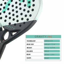 HEAD Gravity Pro 2024 Padel Racquet HEAD Gravity Pro 2024 Padel Racquet