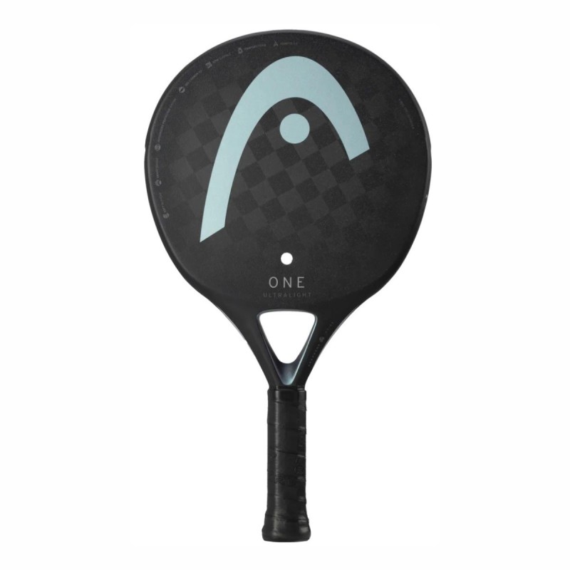 HEAD One Ultralight Padel Racquet (Black)