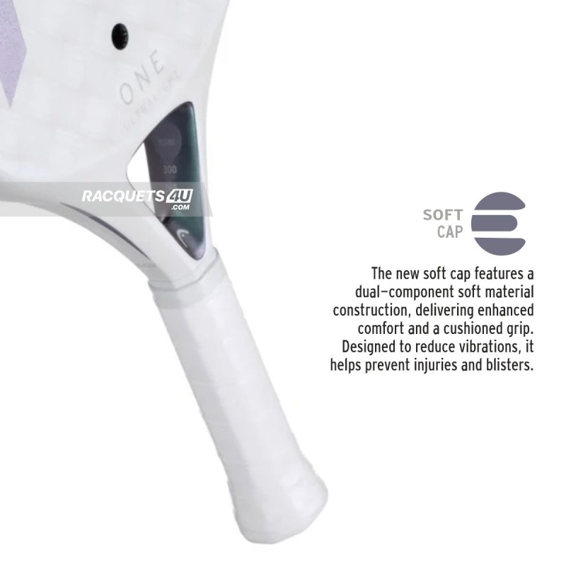 HEAD One Ultralight Padel Racquet (White) HEAD One Ultralight Padel Racquet (White)
