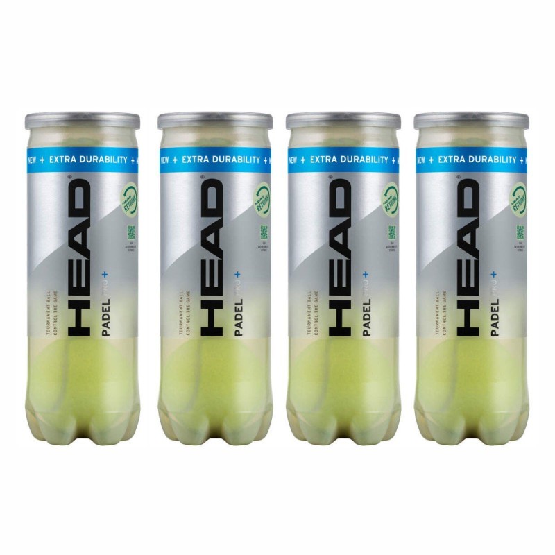 HEAD Padel Pro+ Ball Dozen (12 Balls)