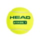 HEAD Stage 1 Tennis Ball Can (Green, 3 Balls)