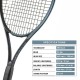 HEAD MX Attitude Comp Tennis Racquet (Strung, Blue) HEAD MX Attitude Comp Tennis Racquet (Strung, Blue)