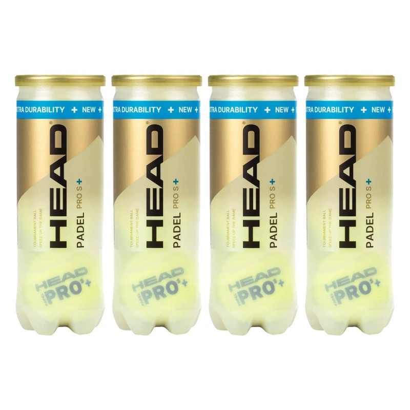 HEAD Padel Pro S+ Ball Dozen (12 Balls) HEAD Padel Pro S+ Ball Dozen (12 Balls)