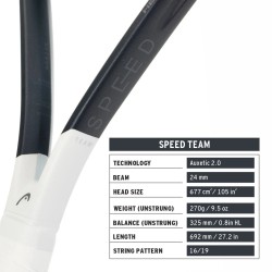 HEAD Speed Team 2026 Tennis Racquet (Unstrung) HEAD Speed Team 2026 Tennis Racquet (Unstrung)