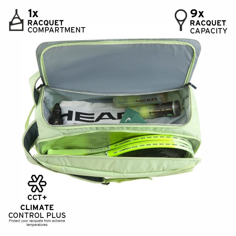 HEAD Pro Duffle Bag L (Liquid Lime/Anthracite) HEAD Pro Duffle Bag L (Liquid Lime/Anthracite)