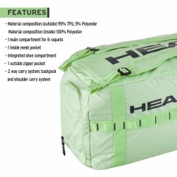 HEAD Pro Duffle Bag M (Liquid Lime/Anthracite) HEAD Pro Duffle Bag M (Liquid Lime/Anthracite)