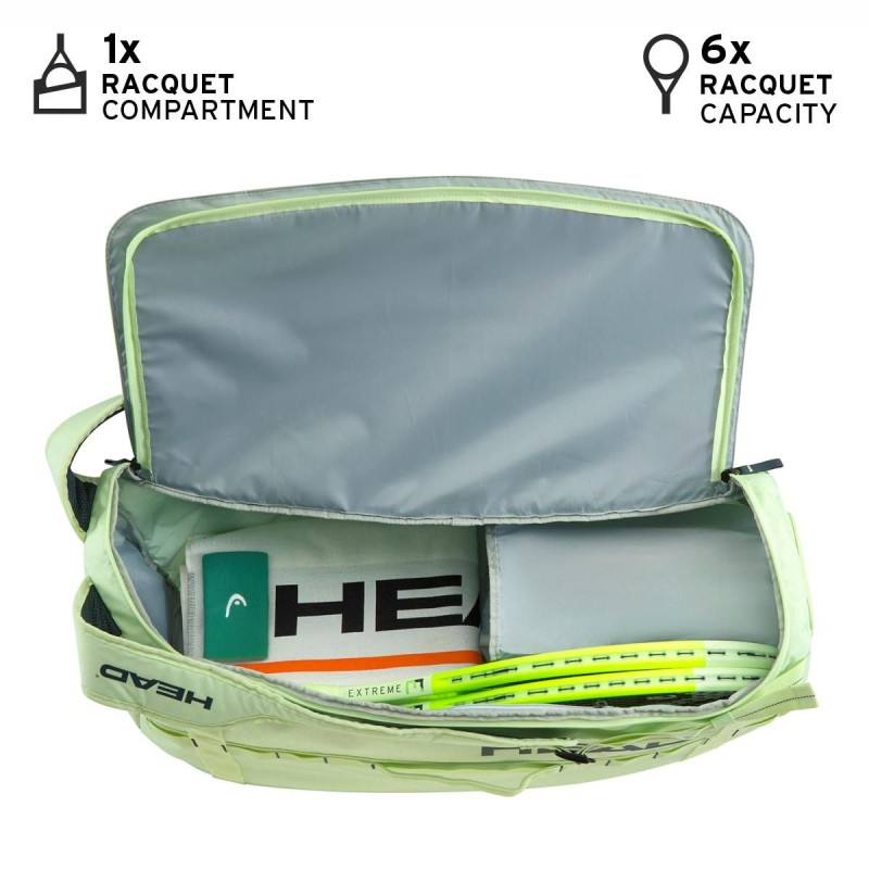 HEAD Pro Duffle Bag M (Liquid Lime/Anthracite) HEAD Pro Duffle Bag M (Liquid Lime/Anthracite)