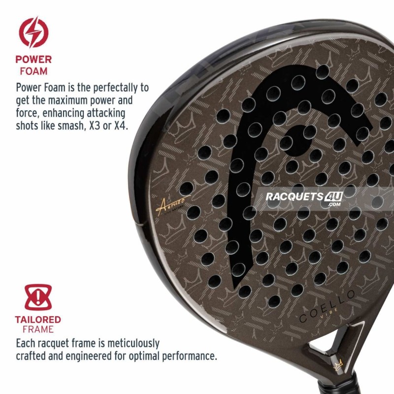 HEAD Coello Vibe 2026 Padel Racquet HEAD Coello Vibe 2026 Padel Racquet