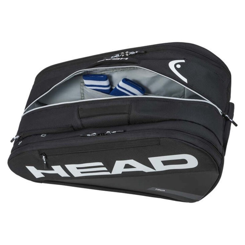 Head Tour Padel Bag L (Black) Head Tour Padel Bag L (Black)