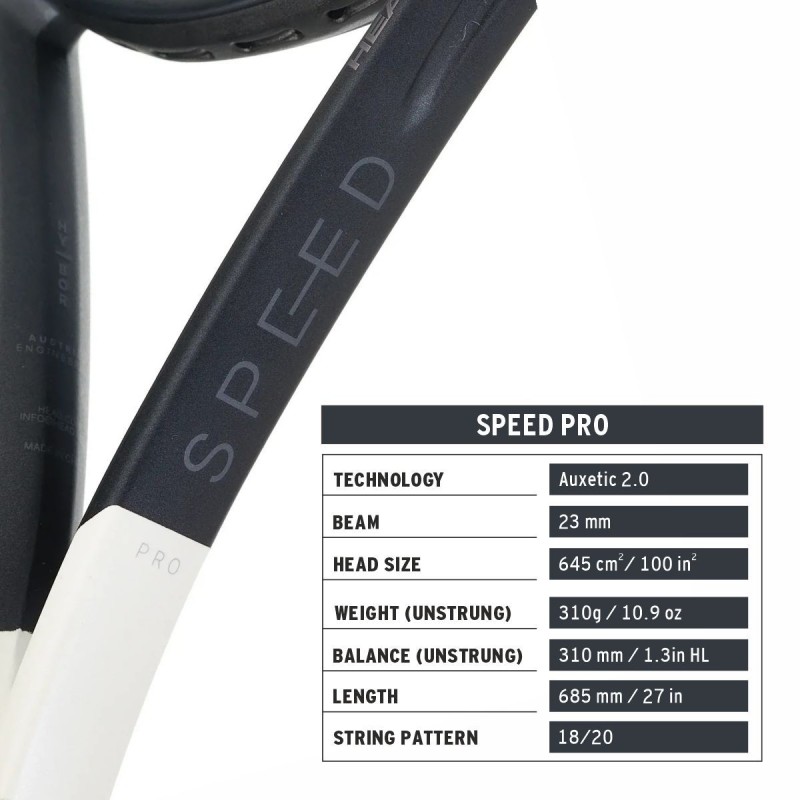 HEAD Speed Pro 2026 Tennis Racquet (Strung) HEAD Speed Pro 2026 Tennis Racquet (Strung)