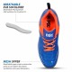 DSC Court 44 Badminton Shoes (Navy Orange)