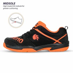 DSC Xeno Badminton Shoes (Black/Orange) DSC Xeno Badminton Shoes (Black/Orange)