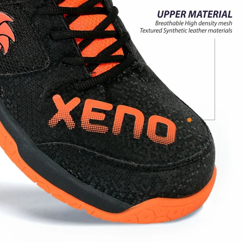 DSC Xeno Badminton Shoes (Black/Orange)