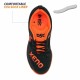 DSC Xeno Badminton Shoes (Black/Orange)