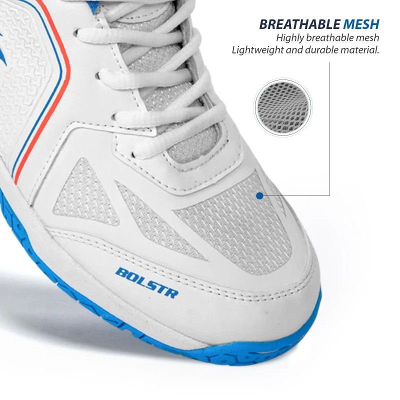 DSC Bolstr Badminton Shoes (Orange/Turquoise)