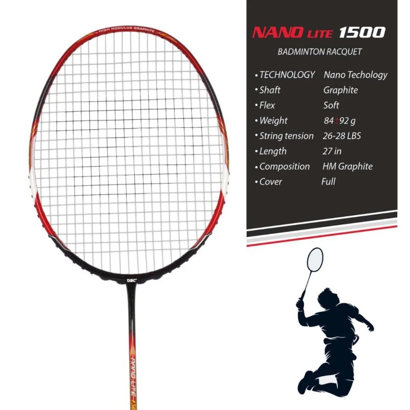 DSC Nano Lite 1500 Badminton Racquet