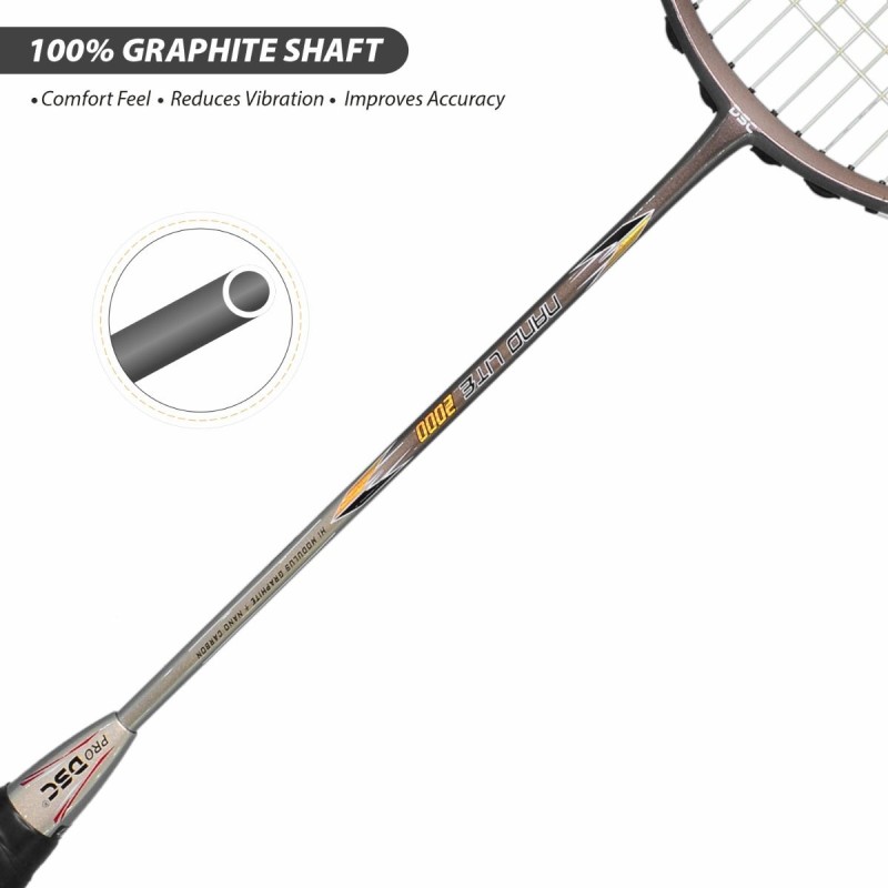 DSC Nano Lite 2000 Badminton Racquet DSC Nano Lite 2000 Badminton Racquet