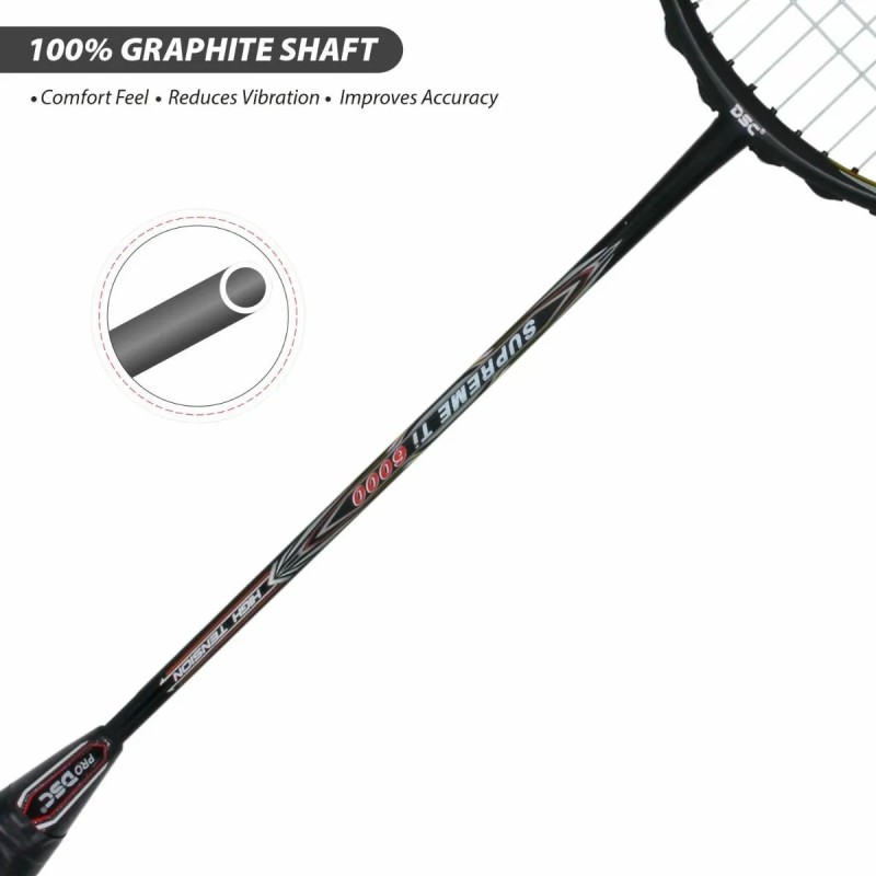 DSC Supreme Ti 6000 Badminton Racquet
