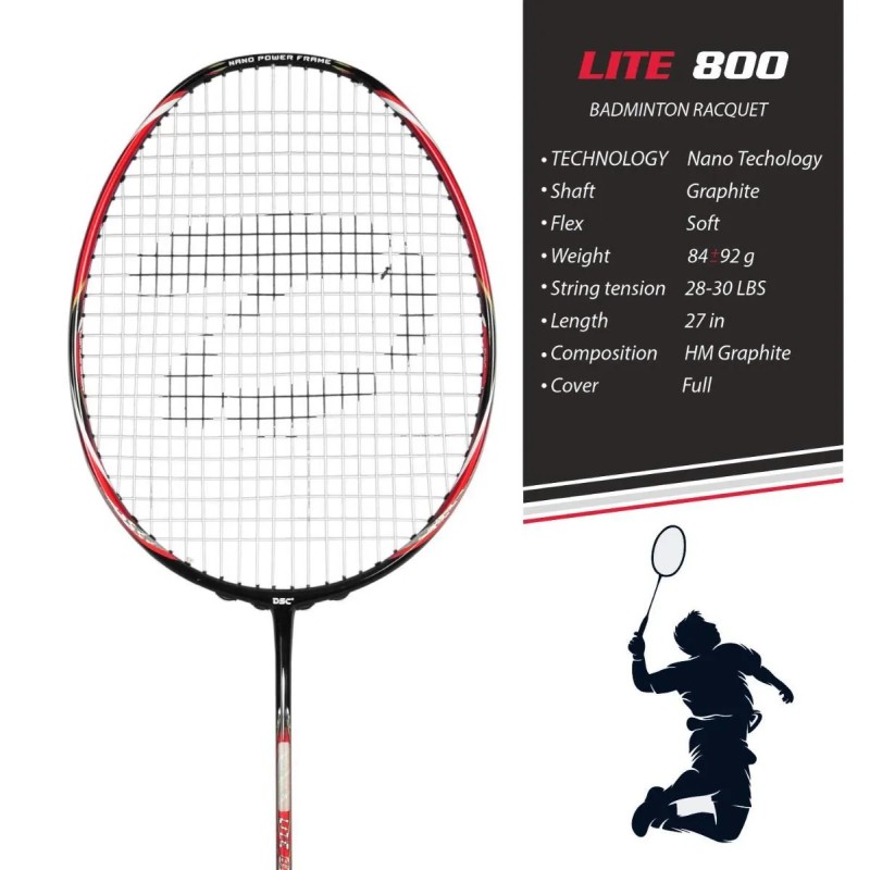 DSC Lite 800 Badminton Racquet DSC Lite 800 Badminton Racquet