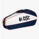 DSC 6R Badminton Kit Bag (Navy/White) DSC 6R Badminton Kit Bag (Navy/White)