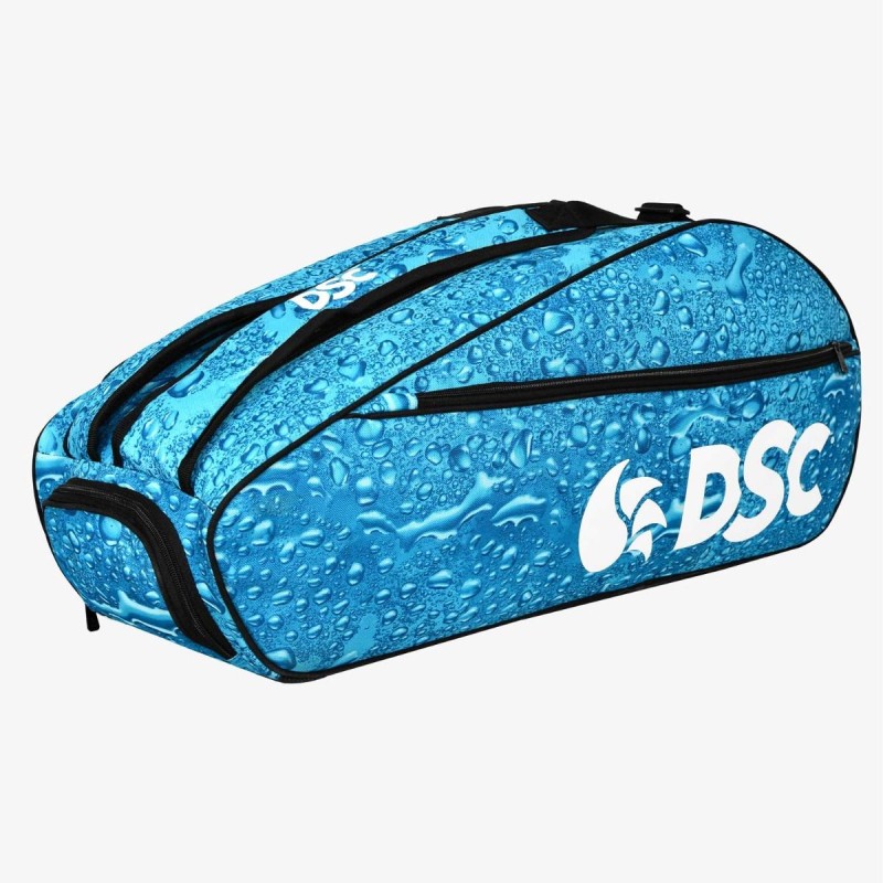 DSC 9R Badminton Kit Bag (Sky Blue/White) DSC 9R Badminton Kit Bag (Sky Blue/White)