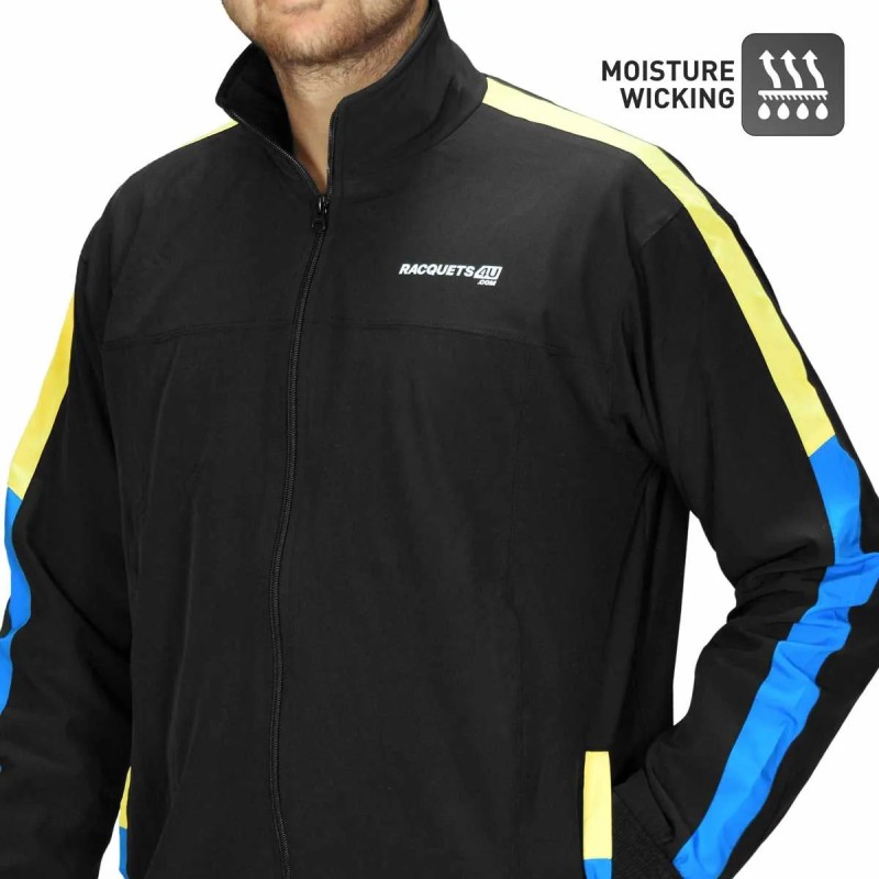 DEUCE Tracksuit Black-Yellow