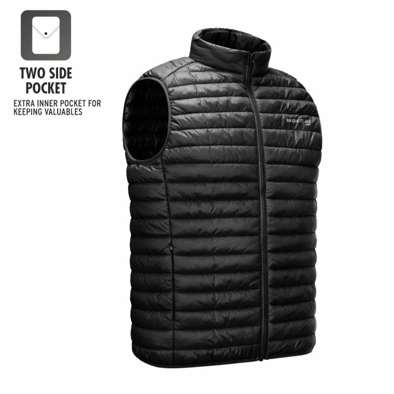JS102 Sleeveless Jacket (Black)