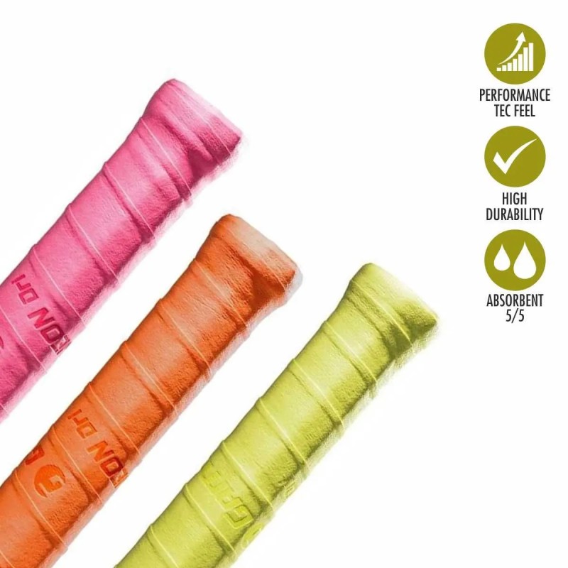 GAMMA Neon Dri Overgrip (3 Pcs, Assorted) GAMMA Neon Dri Overgrip (3 Pcs, Assorted)