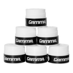 GAMMA Supreme Overgrip (6 Pcs, White) GAMMA Supreme Overgrip (6 Pcs, White)