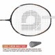 APACS Finapi 232 Badminton Racquet (Unstrung, Black)