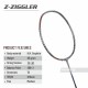 APACS Z Ziggler Badminton Racquet (Unstrung, Grey) APACS Z Ziggler Badminton Racquet (Unstrung, Grey)