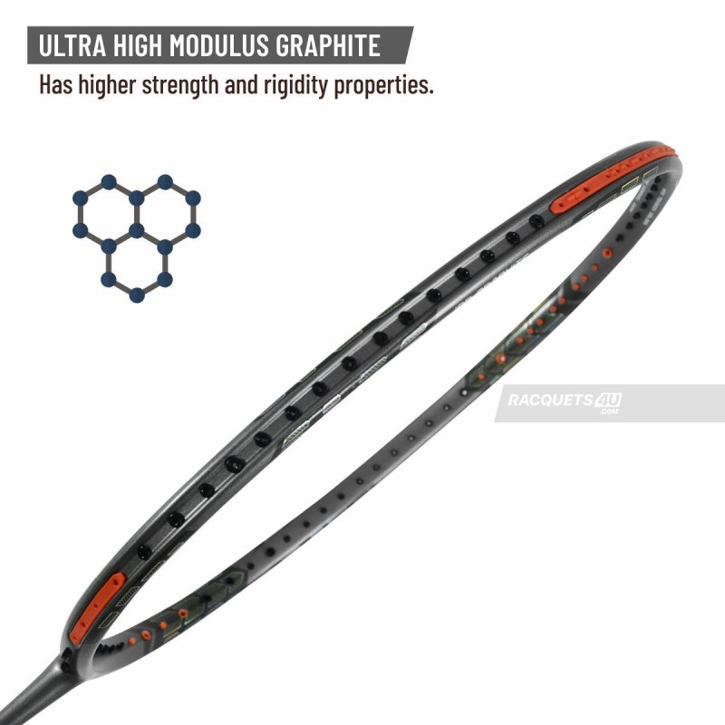 APACS Z Ziggler Badminton Racquet (Unstrung, Grey) APACS Z Ziggler Badminton Racquet (Unstrung, Grey)