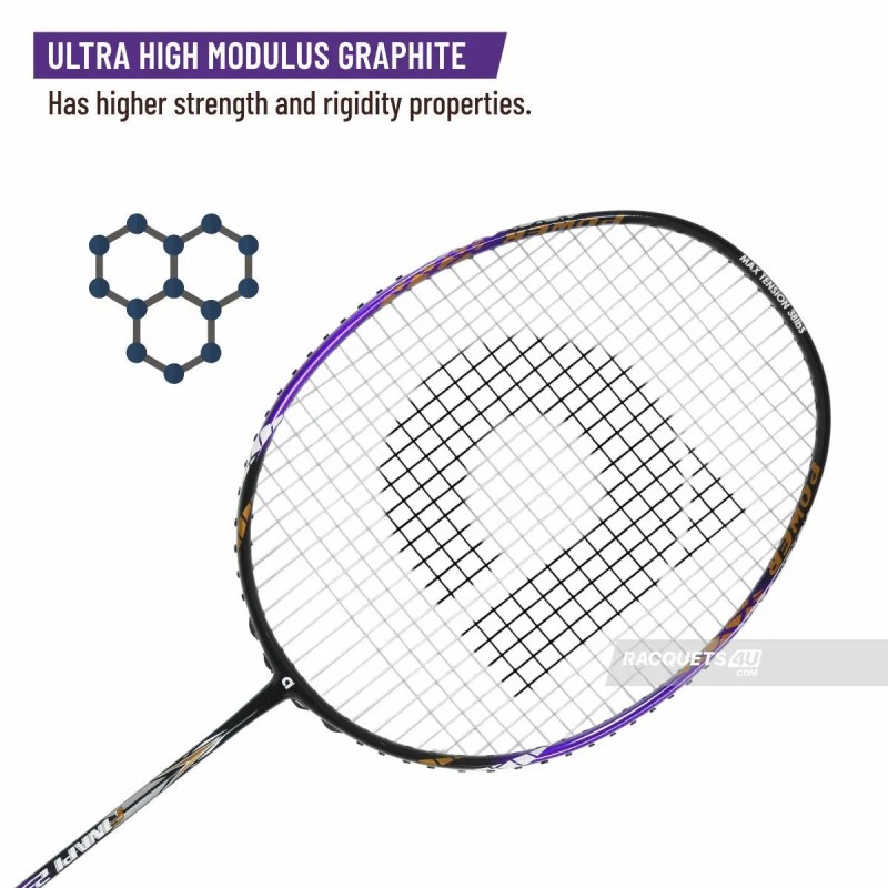APACS Finapi 232 Badminton Racquet (Unstrung, Purple) APACS Finapi 232 Badminton Racquet (Unstrung, Purple)