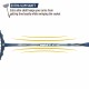 APACS Finapi 232 Badminton Racquet (Unstrung, Navy) APACS Finapi 232 Badminton Racquet (Unstrung, Navy)